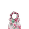 Flash Sale GANNI 3D-Jacquard-Tasche Mit Henkel Fur Besondere Anlasse Sugar Plum