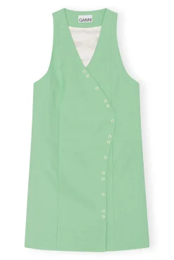 New GANNI Elegantes Minikleid Peapod
