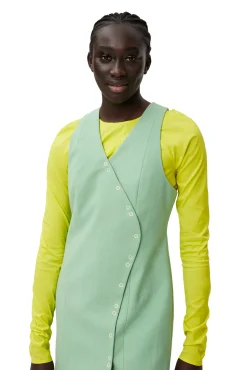 New GANNI Elegantes Minikleid Peapod