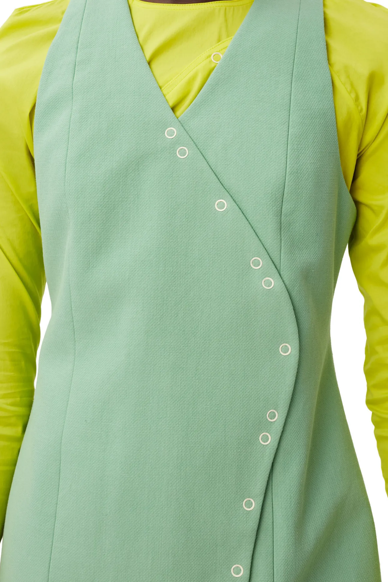 New GANNI Elegantes Minikleid Peapod