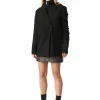 Clearance GANNI Entspannter Anzug-Blazer Black