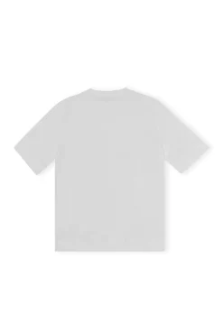 Discount GANNI Entspanntes Logo-T-Shirt White