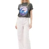 Hot GANNI Fabrics Of The Future Lassiges Dolphin-T-Shirt Volcanic Ash