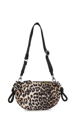 Hot GANNI Gesteppte Duffle Bag Leopard
