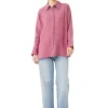Best Sale GANNI Helles Jacquard-Raglan-Hemd Love Potion