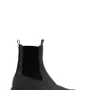 New GANNI Hohe City-Stiefel Aus Rubber Black