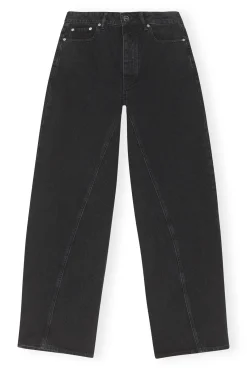 Clearance GANNI Jozey Jeans Washed Black/Black