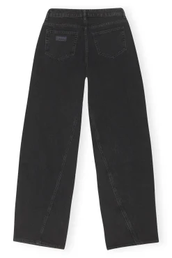 Clearance GANNI Jozey Jeans Washed Black/Black