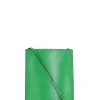 Outlet GANNI Kleine Banner-Umhangetasche Kelly Green