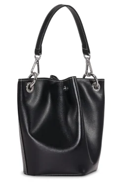 Outlet GANNI Kleine Diamond-Bucket-Bag Black