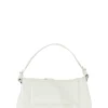 New GANNI Kleine, Umklappbare Pillow-Tasche Egret