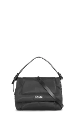 Flash Sale GANNI Kleine, Umklappbare Pillow-Tasche Black