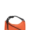 Sale GANNI Knot-Baguette-Tasche Orangeade