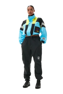 Fashion GANNI Kria Neoshell Cropped Jacke Lagoon