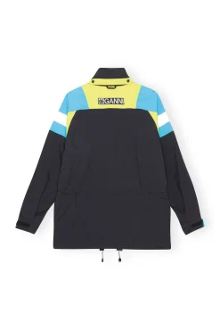 Sale GANNI Kria Neoshell Jacke Black