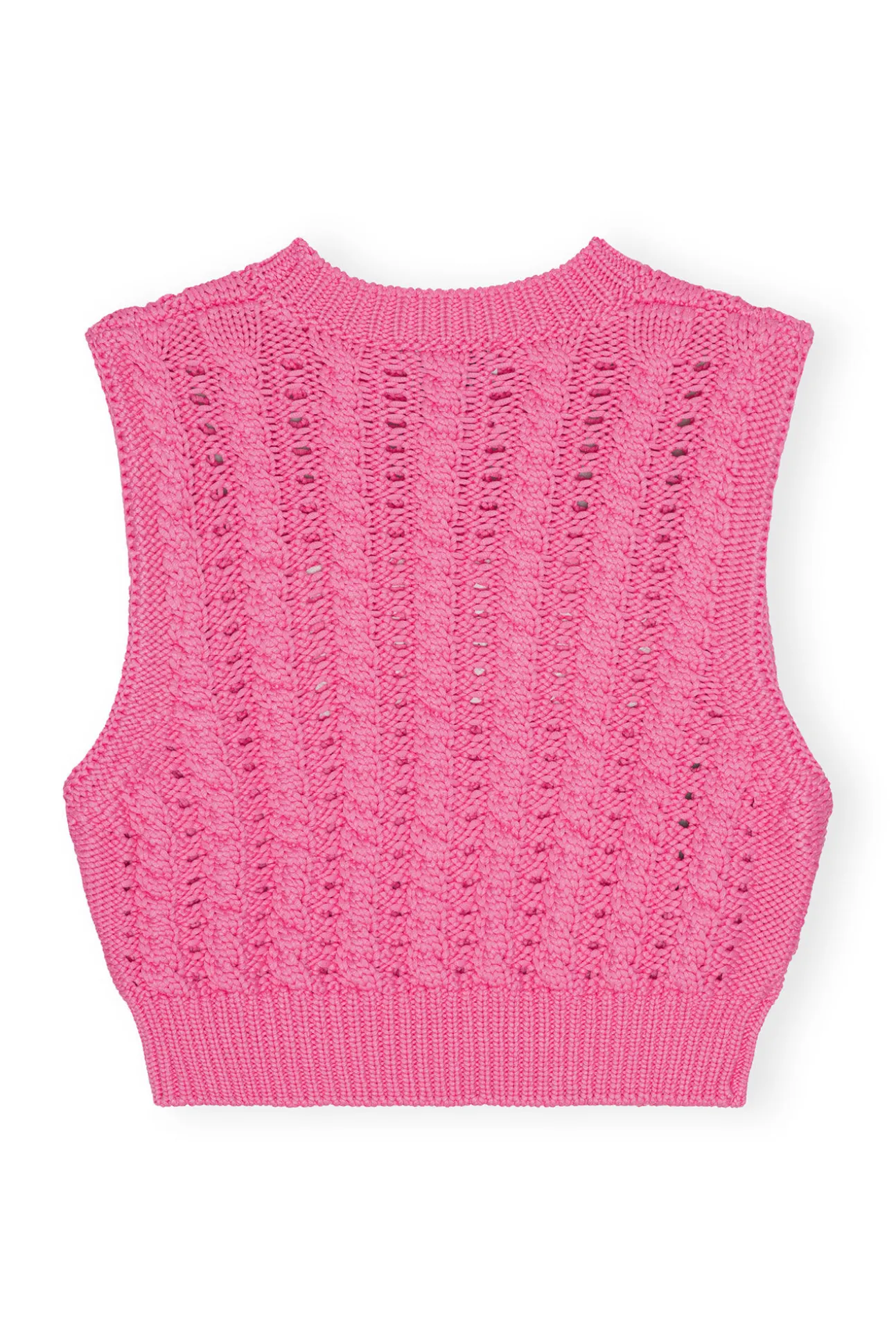 Cheap GANNI Kurze Rope-Weste Bonbon