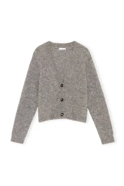 Best GANNI Lassige Strickjacke Aus Wolle Paloma Melange
