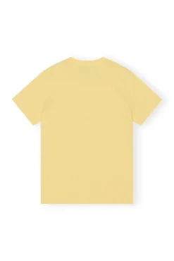 Cheap GANNI Lassiges Banana-T-Shirt Lemon Drop