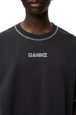 Flash Sale GANNI Lassiges Isoli-Sweatshirt Phantom