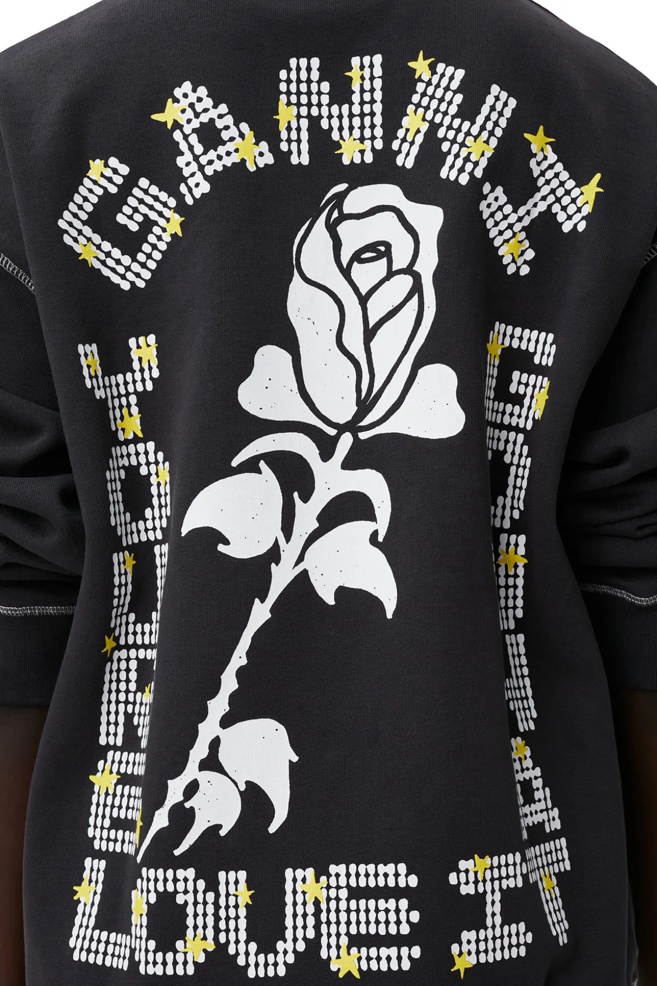 Flash Sale GANNI Lassiges Isoli-Sweatshirt Phantom
