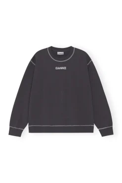 Flash Sale GANNI Lassiges Isoli-Sweatshirt Phantom