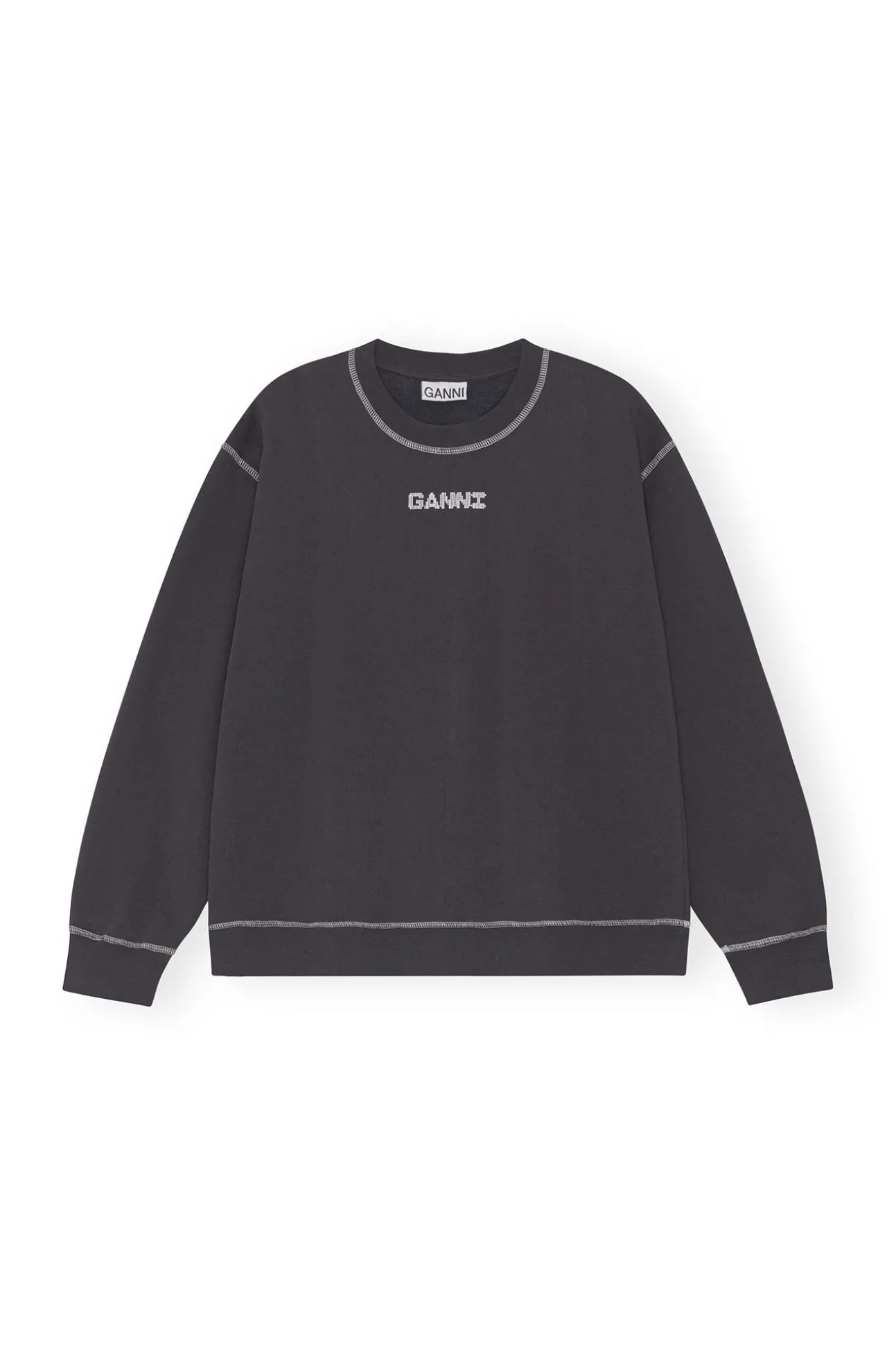 Flash Sale GANNI Lassiges Isoli-Sweatshirt Phantom