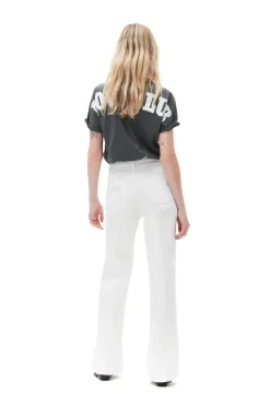 Store GANNI Lassiges Loveclub-T-Shirt Volcanic Ash
