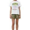 Discount GANNI Lassiges Multi-Blumen-T-Shirt Bright White