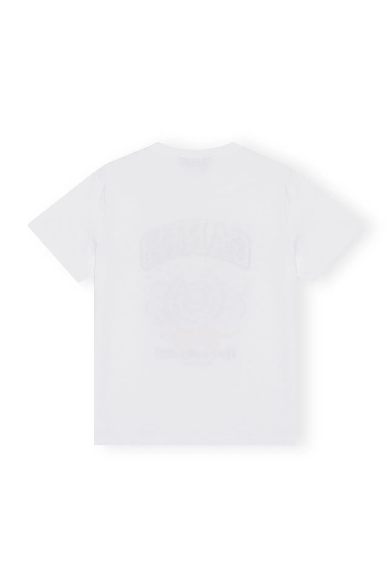 Discount GANNI Lassiges Multi-Blumen-T-Shirt Bright White