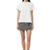 Clearance GANNI Lassiges Nightclub-T-Shirt Egret