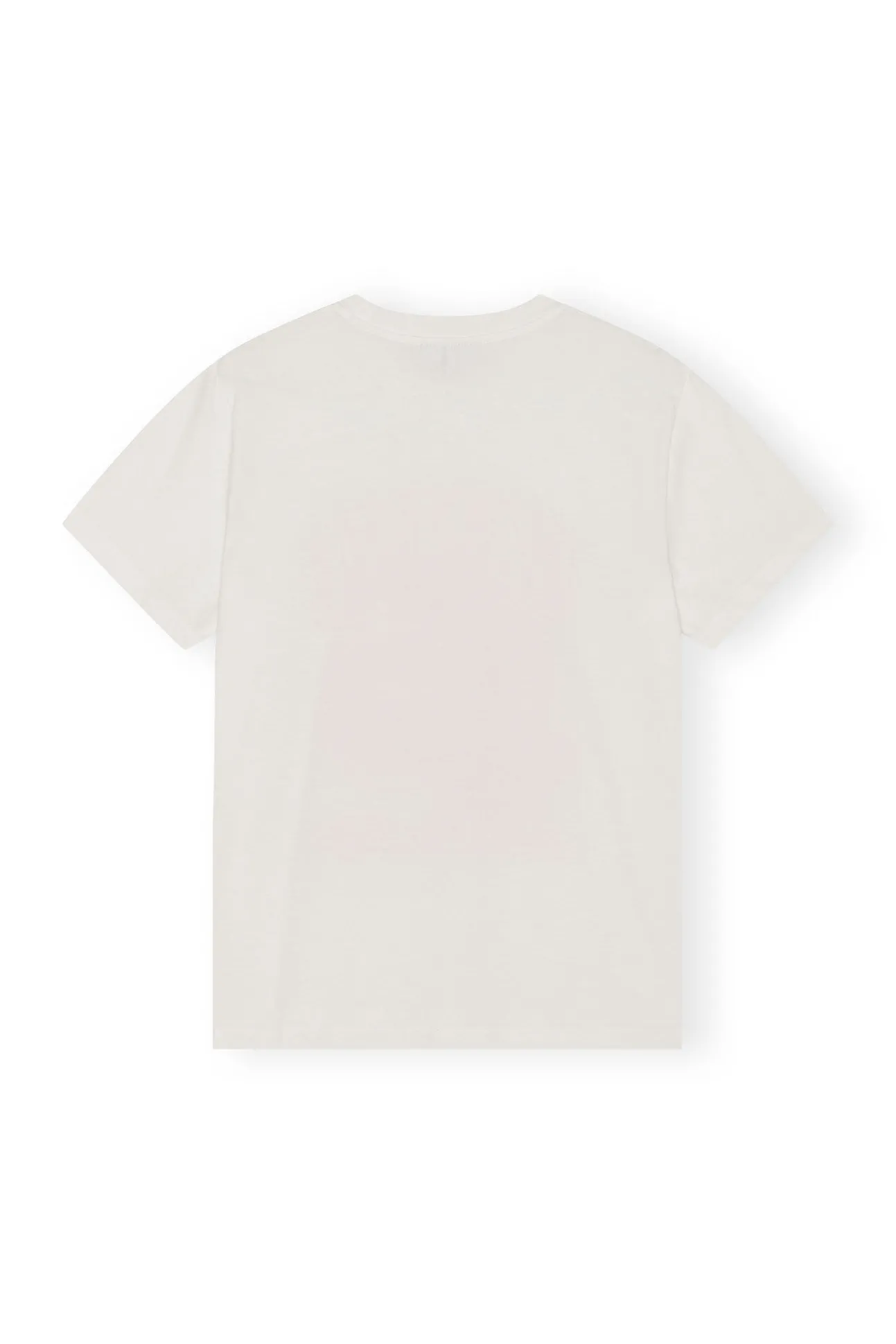 Fashion GANNI Lassiges Orange-T-Shirt Egret