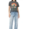 Hot GANNI Lassiges Rainbow-T-Shirt Volcanic Ash
