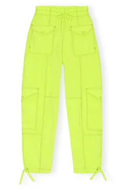 Best Sale GANNI Leichte Pocket-Slub-Hose Sulphur Spring
