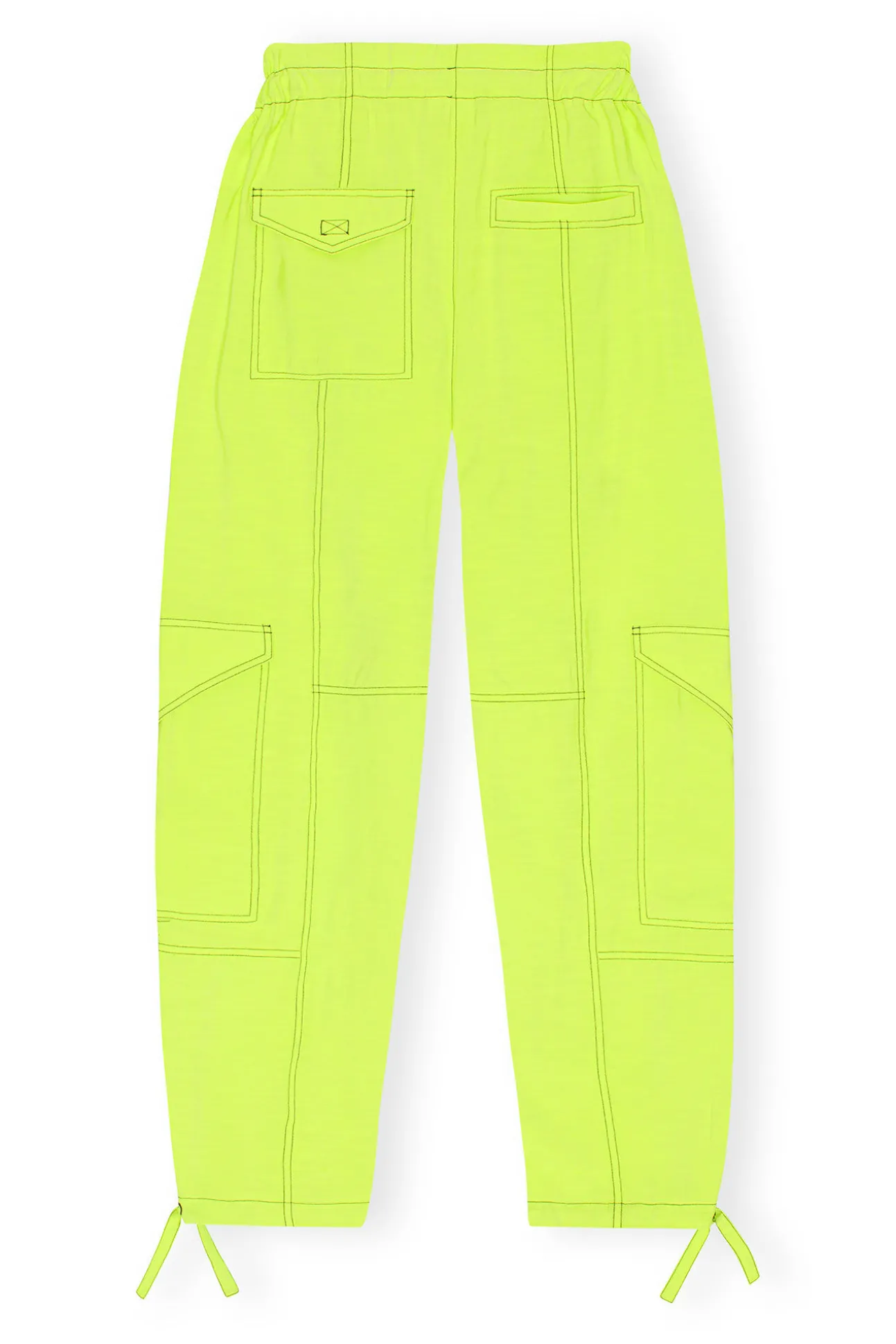 Best Sale GANNI Leichte Pocket-Slub-Hose Sulphur Spring
