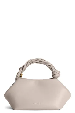 Hot GANNI Light Grey Bou Bag Oyster Gray
