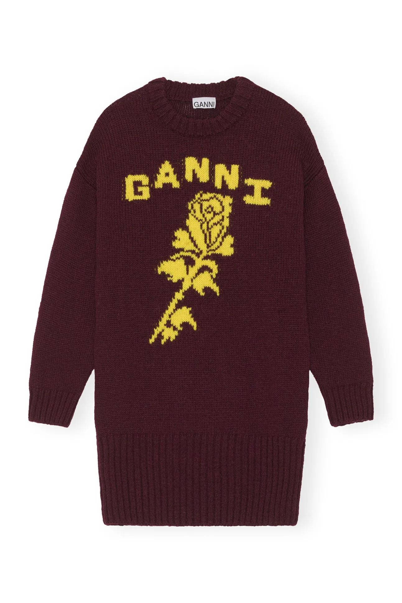Best GANNI Long Pullover Port Royale
