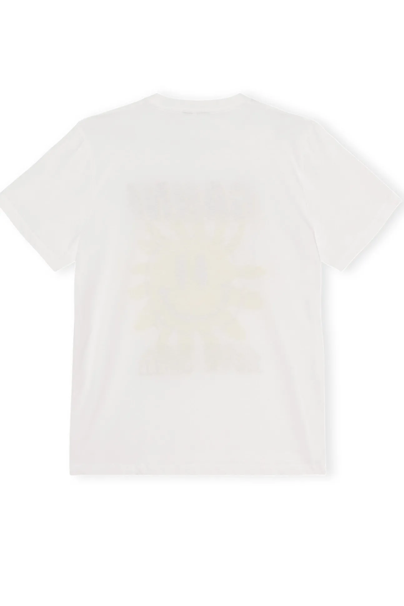 Best Sale GANNI „Love Club“-T-Shirt Bright White