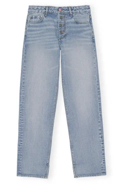 Discount GANNI Lovy-Jeans Light Blue Vintage
