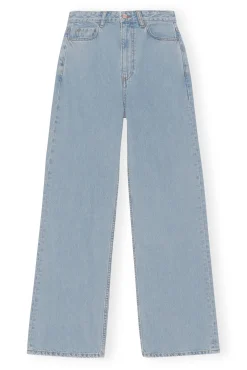 Cheap GANNI Magny-Jeans Light Blue Stone