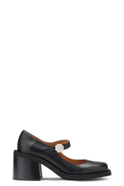 Fashion GANNI Mary-Jane-Pumps Black