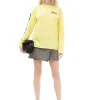 Clearance GANNI Mehrlagiges Langarmshirt Lemon Zest