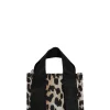 Best GANNI Mini- En-Tragetasche Aus Tech-Gewebe Leopard