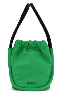 Best Sale GANNI Mini-Knot-Tasche Kelly Green