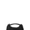 Cheap GANNI Mini-Knot-Tasche Black