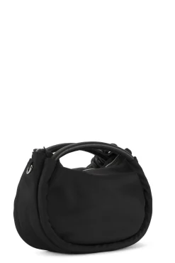 Cheap GANNI Mini-Knot-Tasche Black