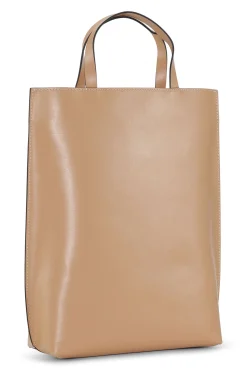 Cheap GANNI Mittelgrose Banner-Tragetasche Mit Riemen Tan