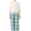 Fashion GANNI Mohair-Oberteil Mit Offenem Rucken Egret