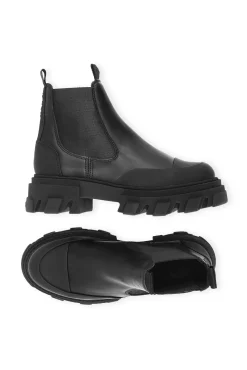 Flash Sale GANNI Niedrige Chelsea-Stiefel Black