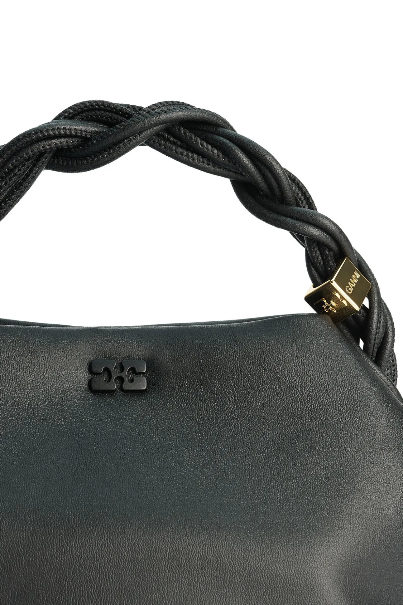 Sale GANNI Ohoskin Bou Bag Black