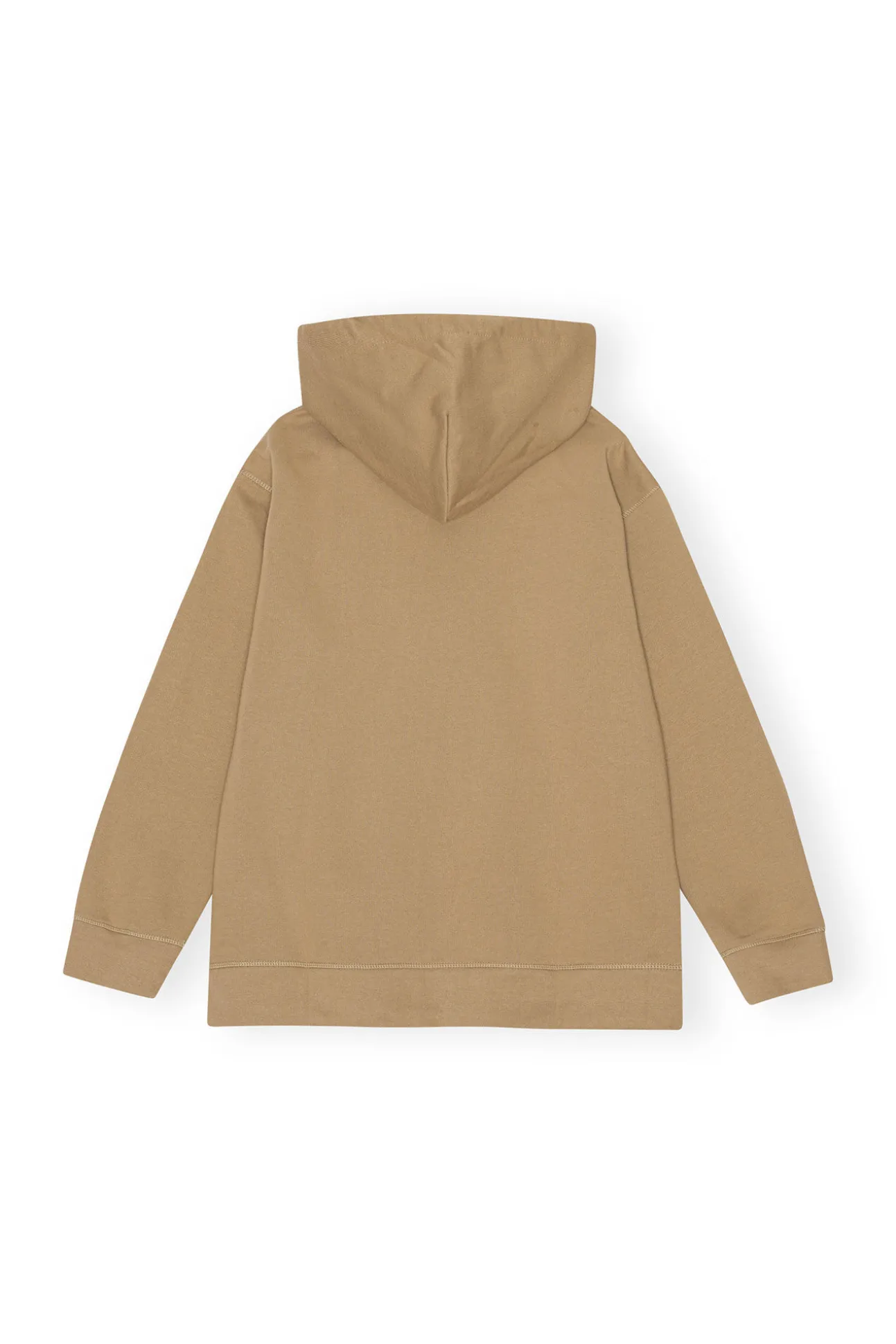 Flash Sale GANNI Oversized Zip Hoodie Petrified Oak